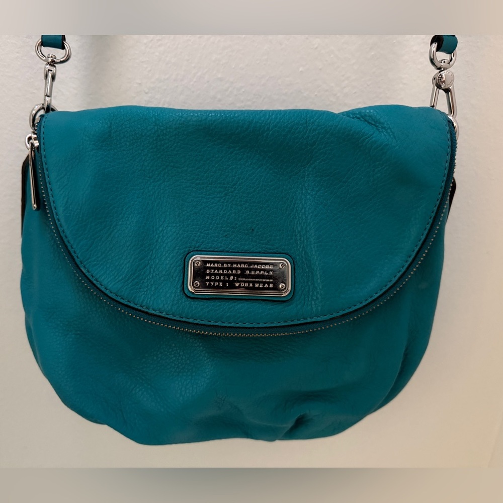 Marc by Marc Jacobs- Teal Crossbody Bag- vintage
